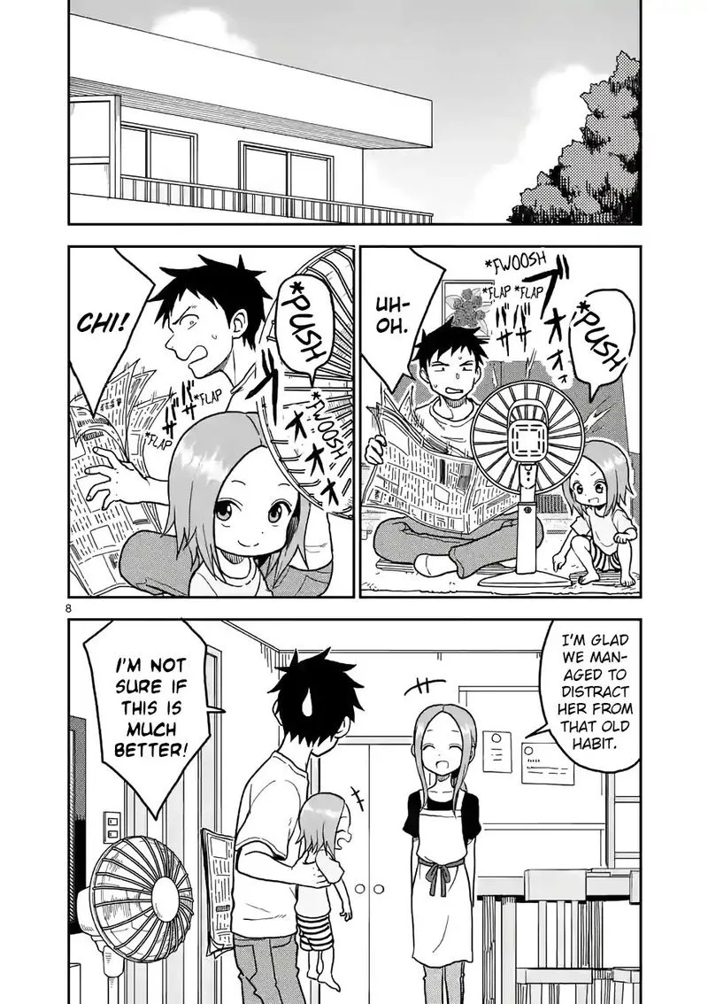 Karakai Jouzu no (Moto) Takagi-san Chapter 104 page 8