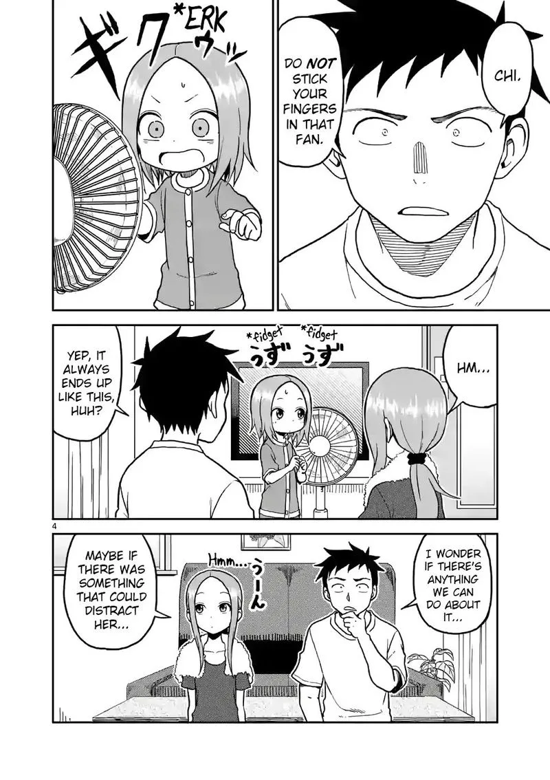 Karakai Jouzu no (Moto) Takagi-san Chapter 104 page 4