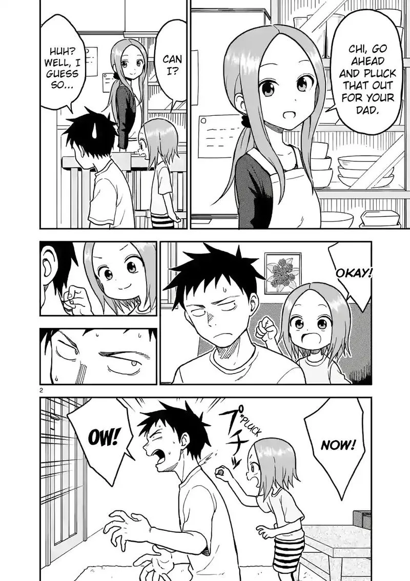 Karakai Jouzu no (Moto) Takagi-san Chapter 105 page 2