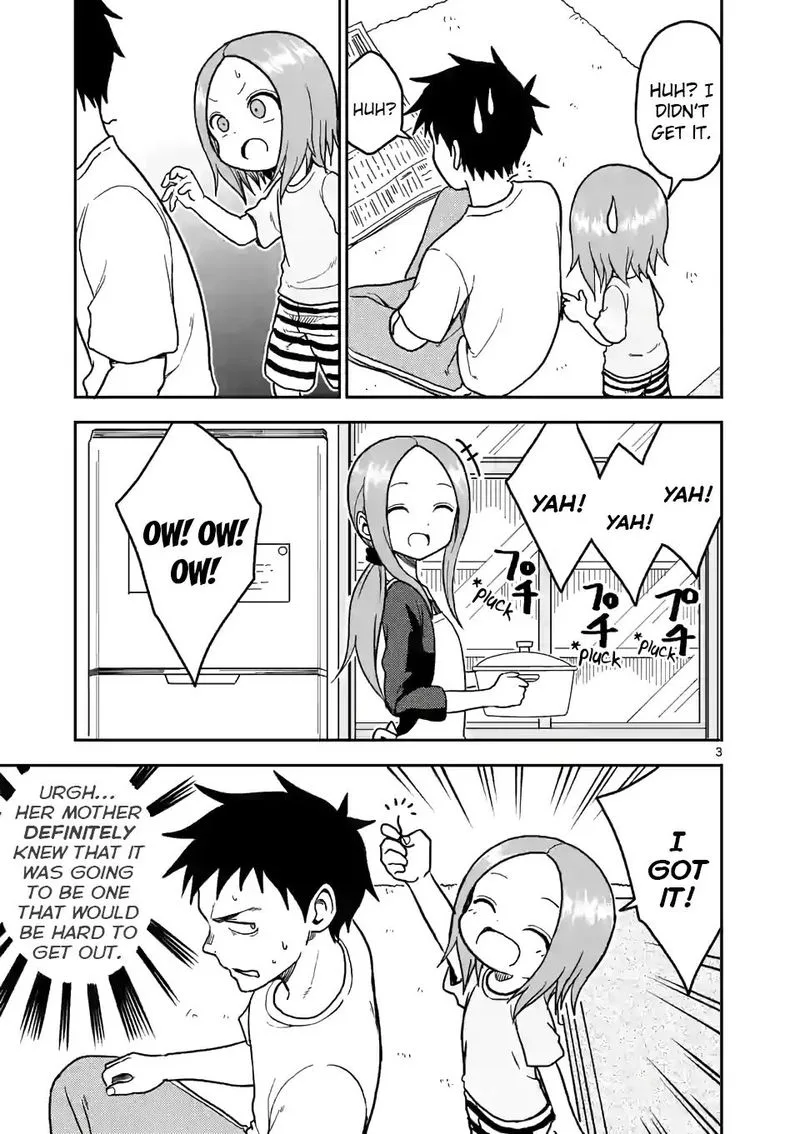 Karakai Jouzu no (Moto) Takagi-san Chapter 105 page 3