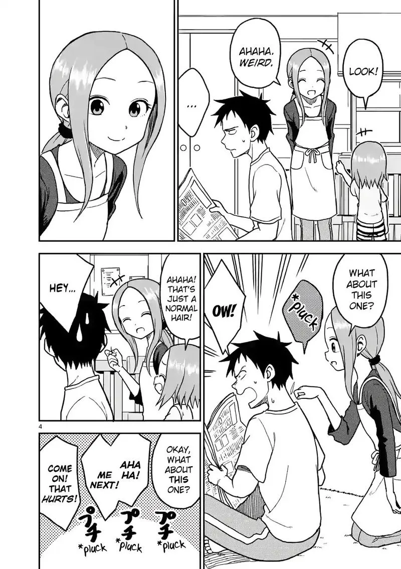 Karakai Jouzu no (Moto) Takagi-san Chapter 105 page 4