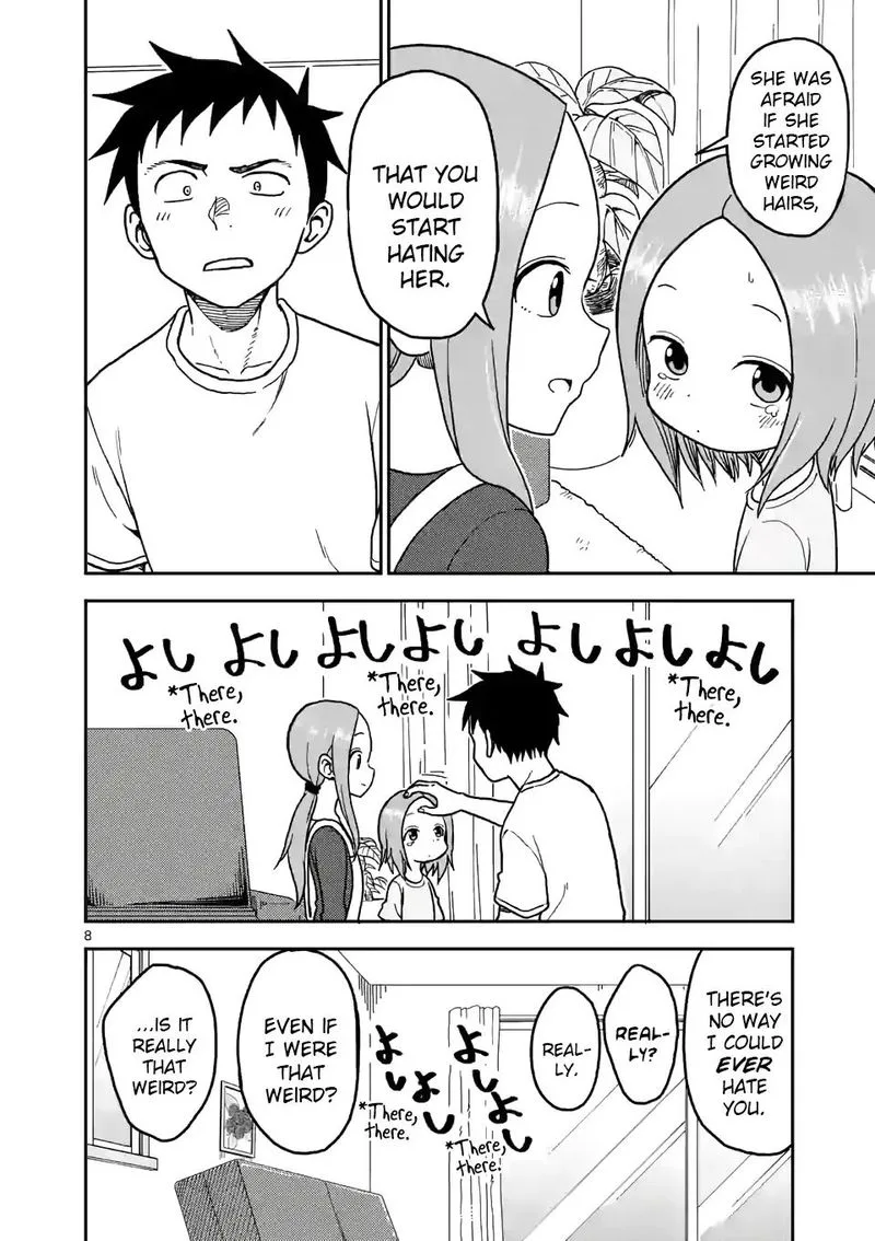 Karakai Jouzu no (Moto) Takagi-san Chapter 105 page 8