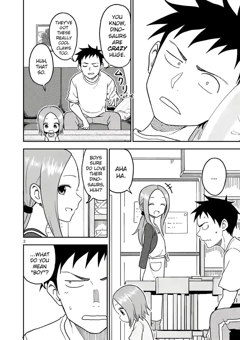Karakai Jouzu no (Moto) Takagi-san Chapter 106 page 2