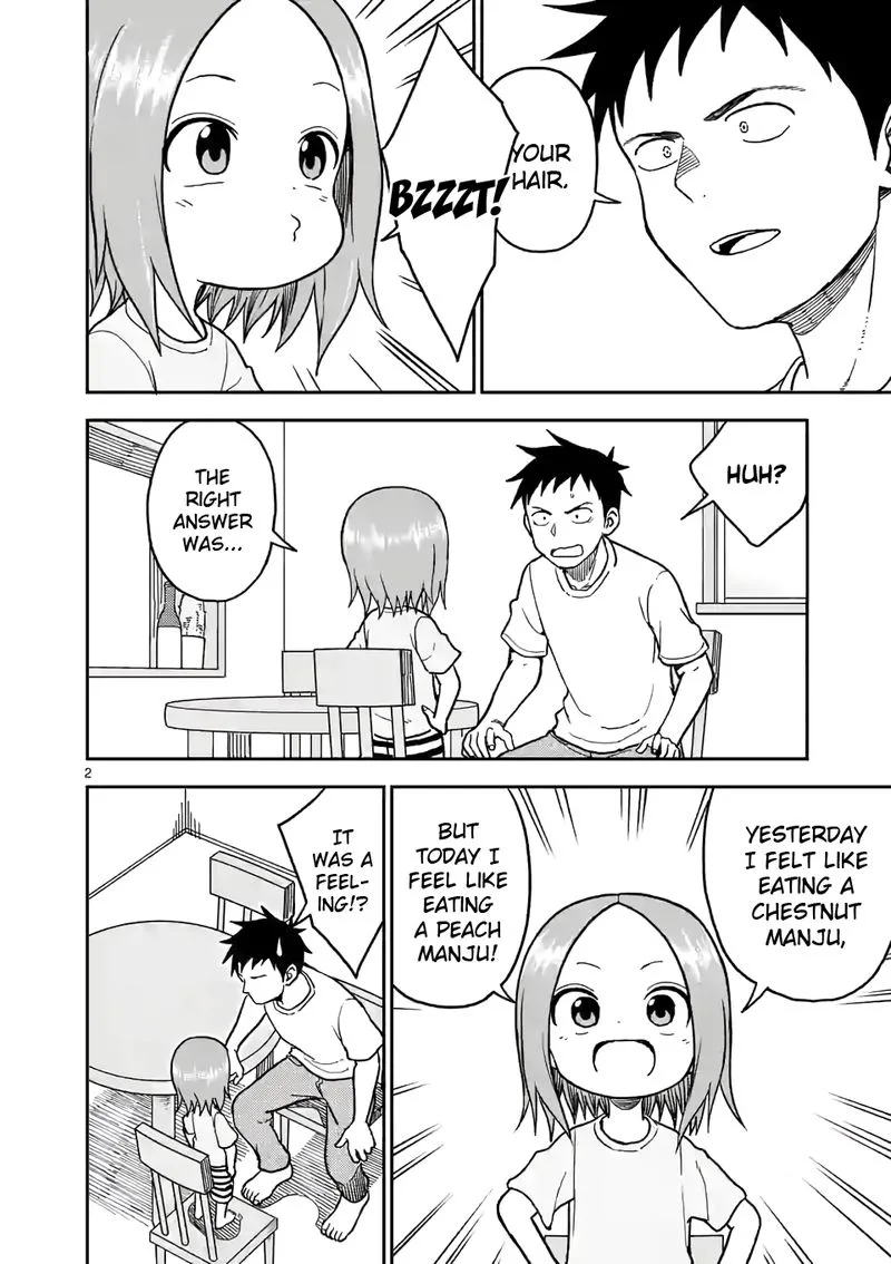 Karakai Jouzu no (Moto) Takagi-san Chapter 107 page 2