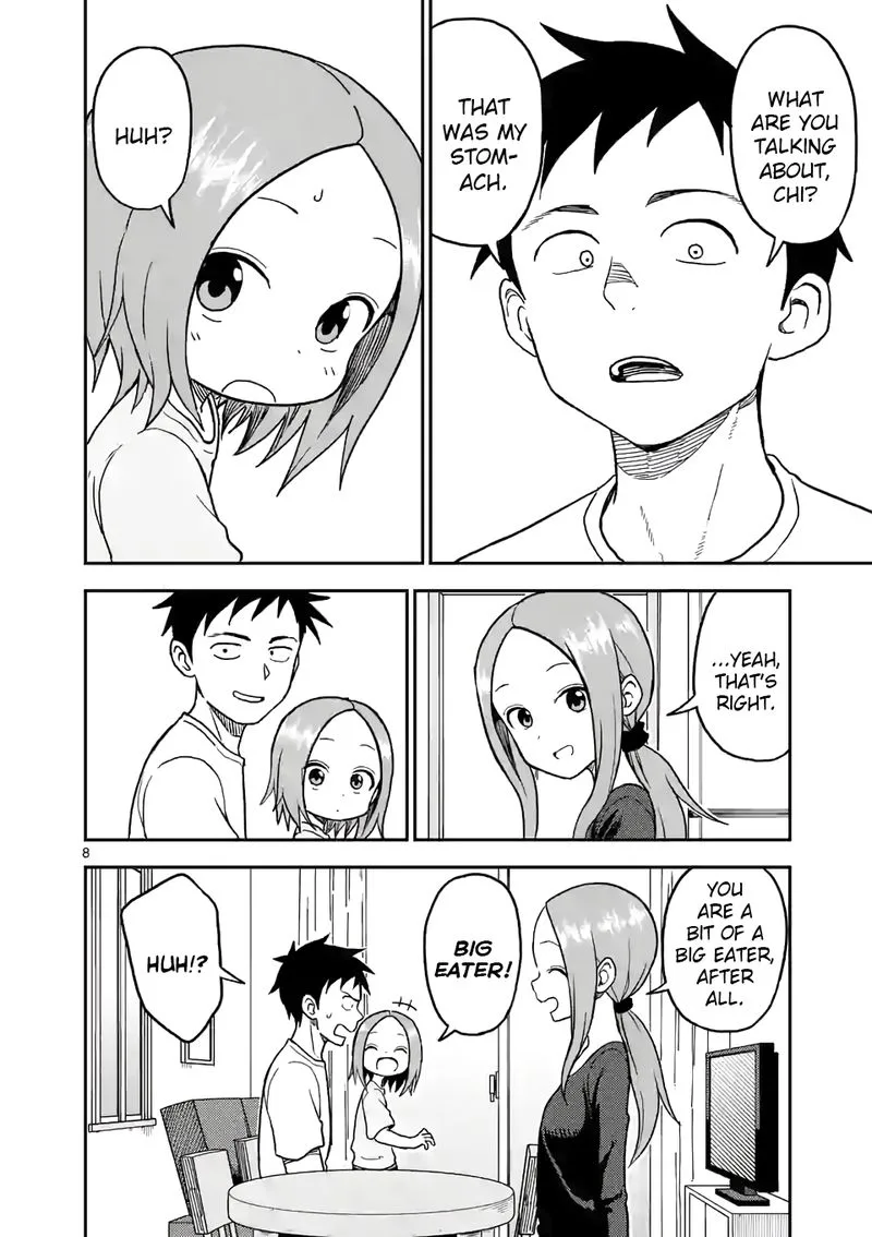 Karakai Jouzu no (Moto) Takagi-san Chapter 107 page 8