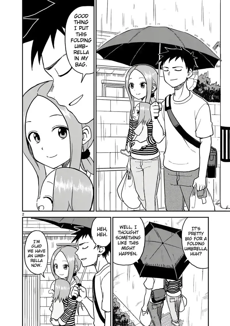 Karakai Jouzu no (Moto) Takagi-san Chapter 108 page 2