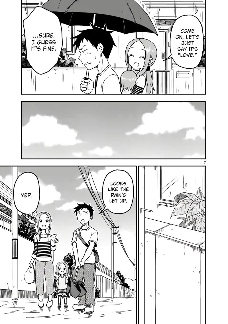 Karakai Jouzu no (Moto) Takagi-san Chapter 108 page 7