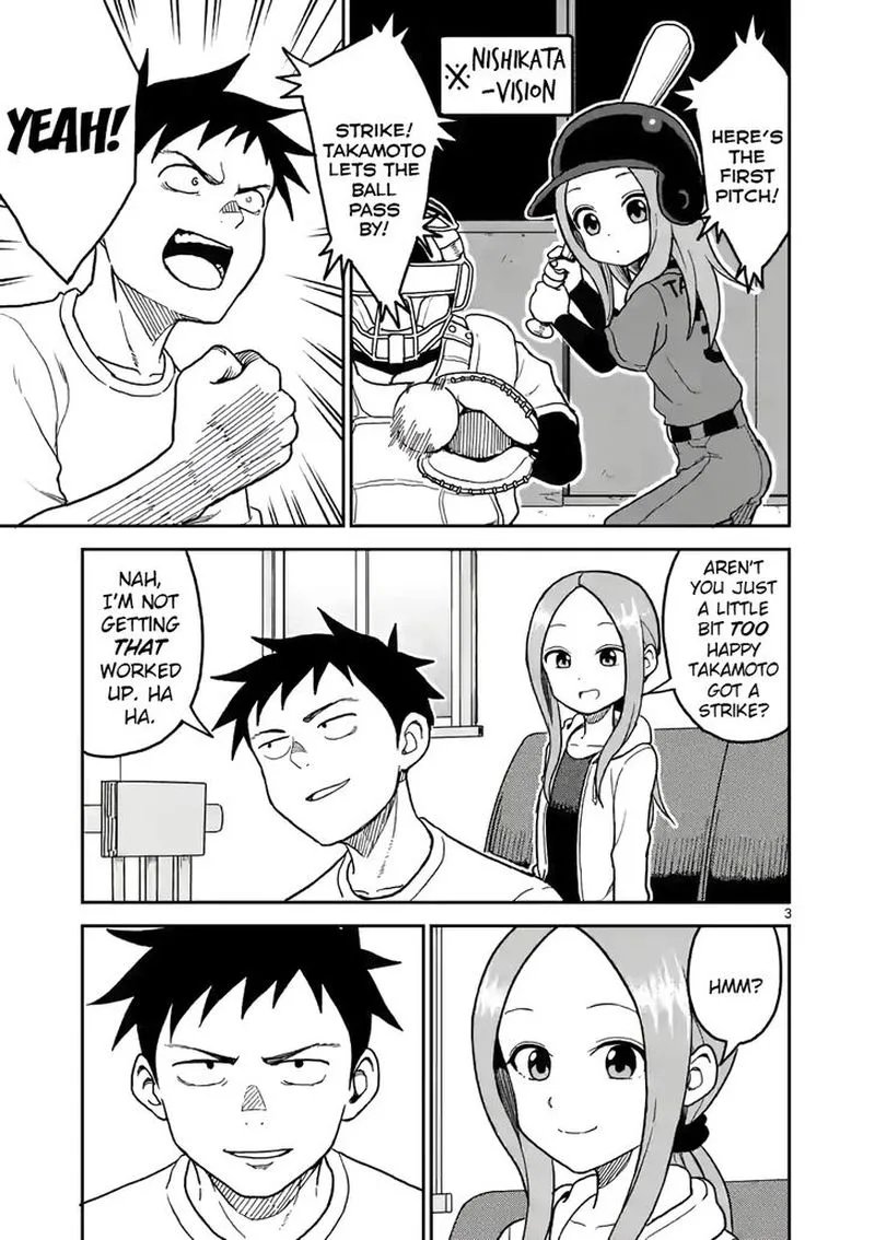 Karakai Jouzu no (Moto) Takagi-san Chapter 109 page 3