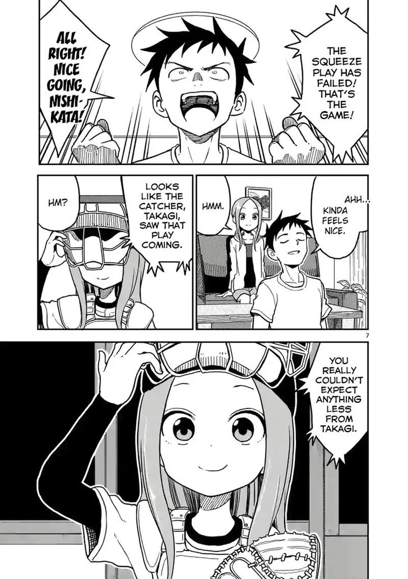 Karakai Jouzu no (Moto) Takagi-san Chapter 109 page 7