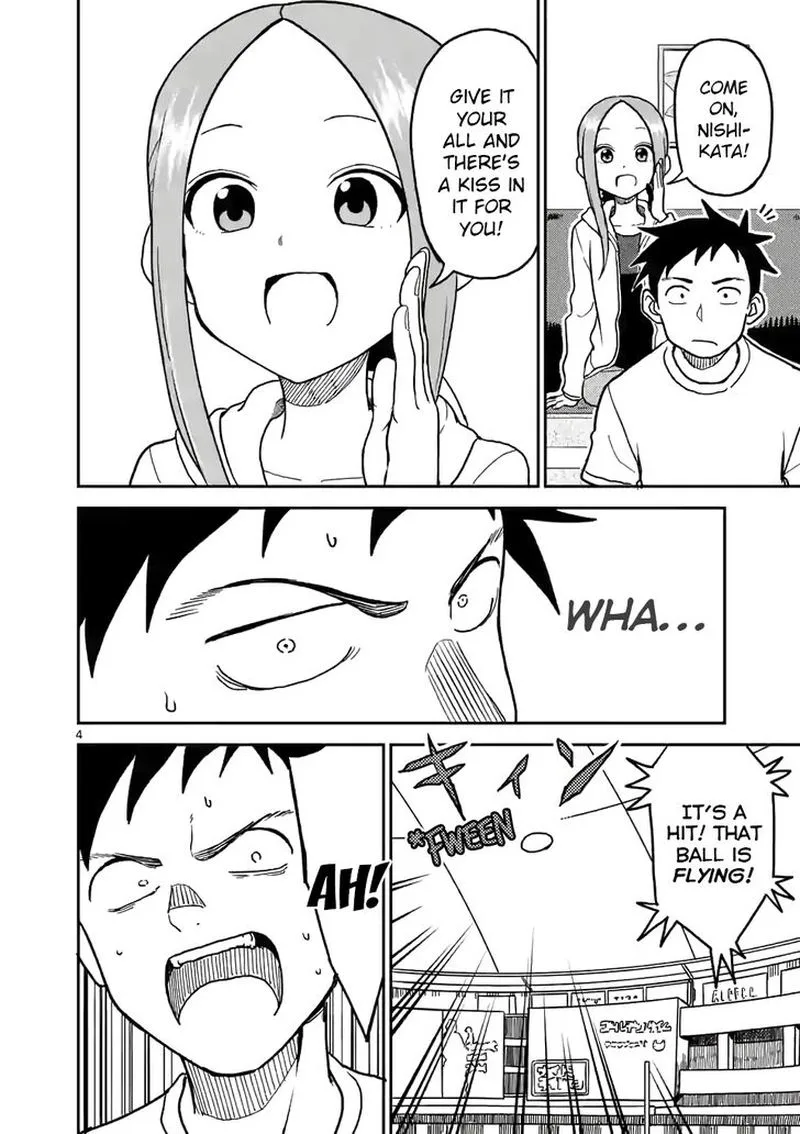 Karakai Jouzu no (Moto) Takagi-san Chapter 109 page 4