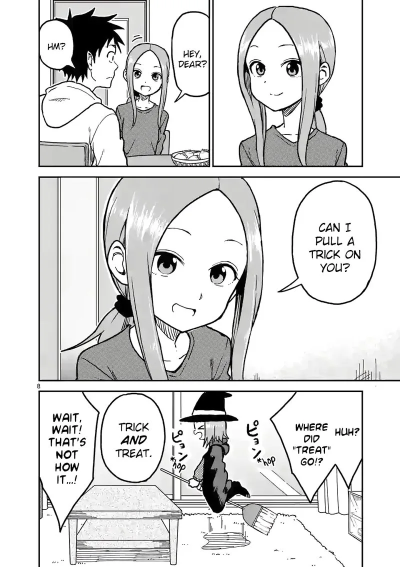 Karakai Jouzu no (Moto) Takagi-san Chapter 110 page 8