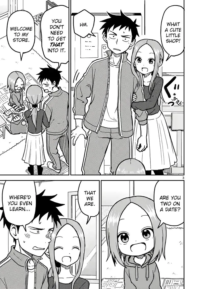 Karakai Jouzu no (Moto) Takagi-san Chapter 111 page 3