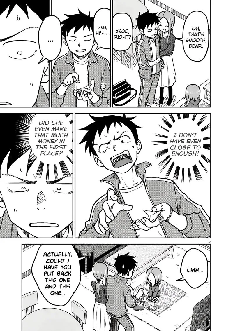 Karakai Jouzu no (Moto) Takagi-san Chapter 111 page 5