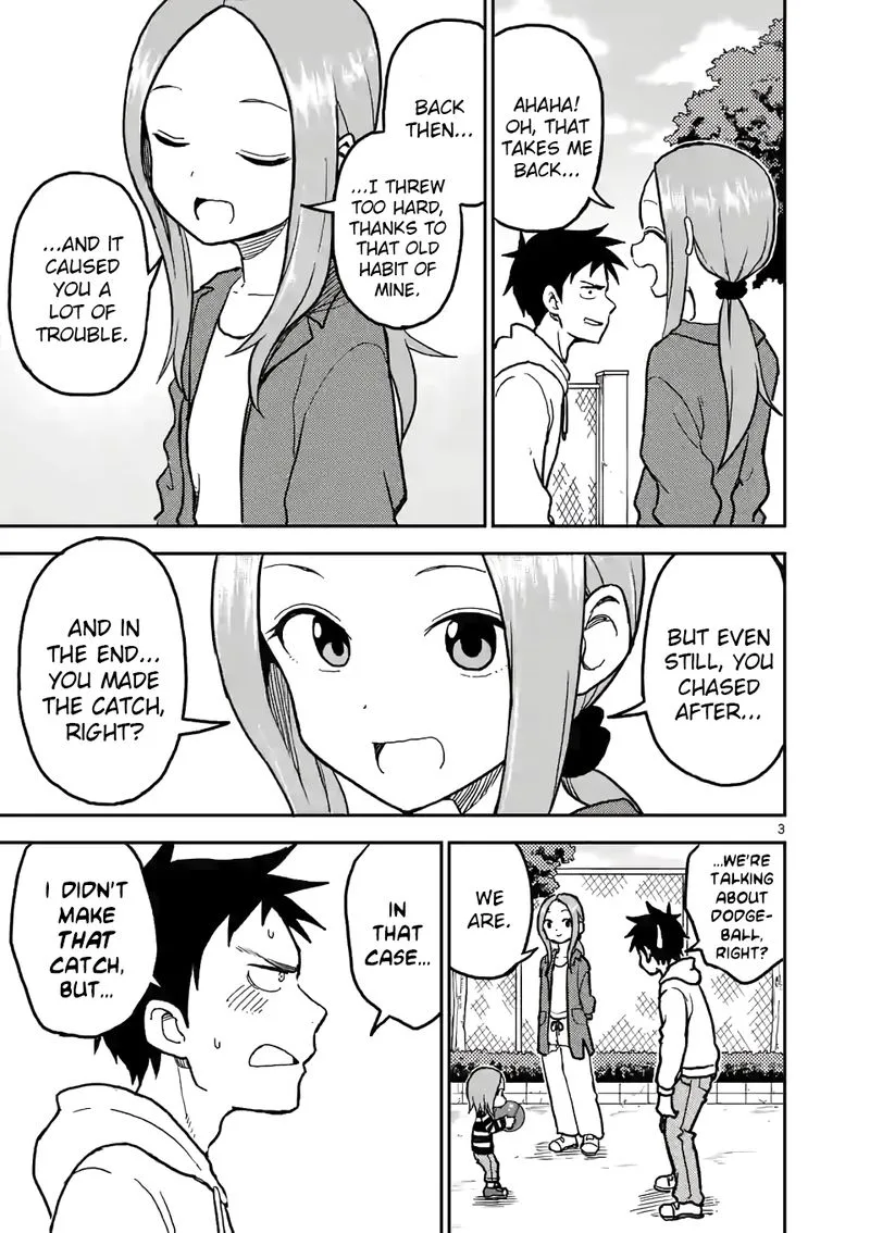 Karakai Jouzu no (Moto) Takagi-san Chapter 112 page 3