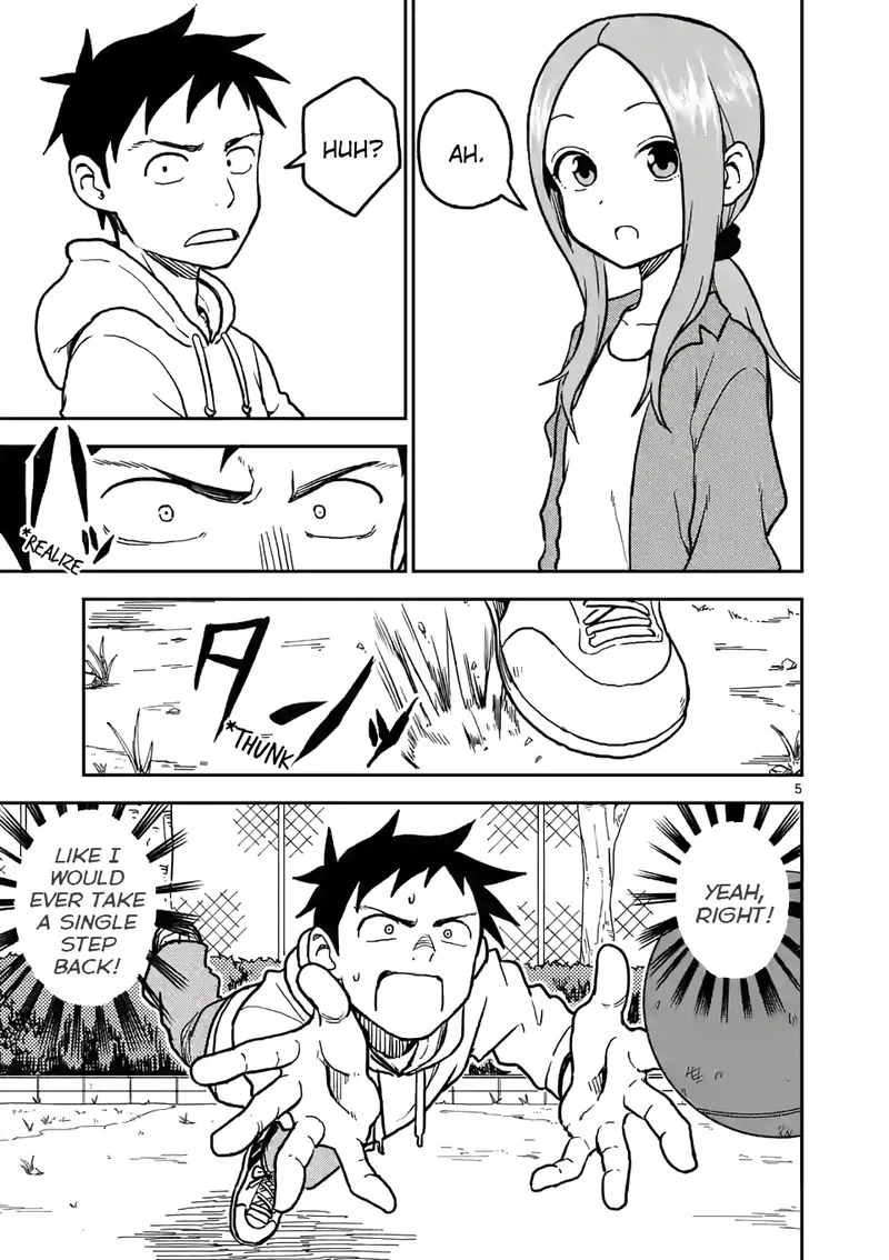 Karakai Jouzu no (Moto) Takagi-san Chapter 112 page 5