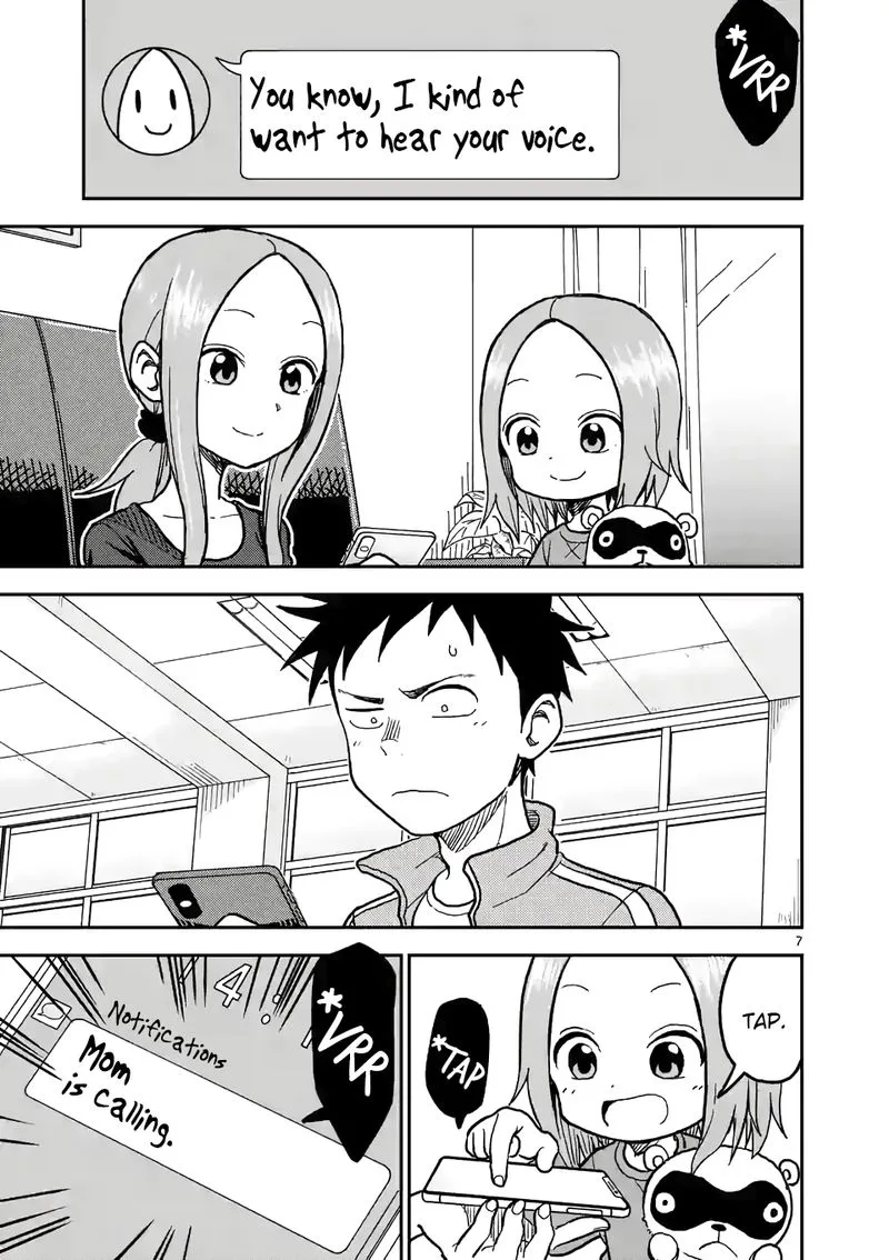 Karakai Jouzu no (Moto) Takagi-san Chapter 113 page 7