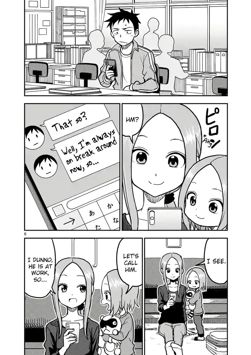 Karakai Jouzu no (Moto) Takagi-san Chapter 113 page 6