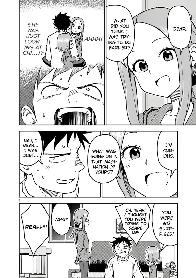 Karakai Jouzu no (Moto) Takagi-san Chapter 114 page 8