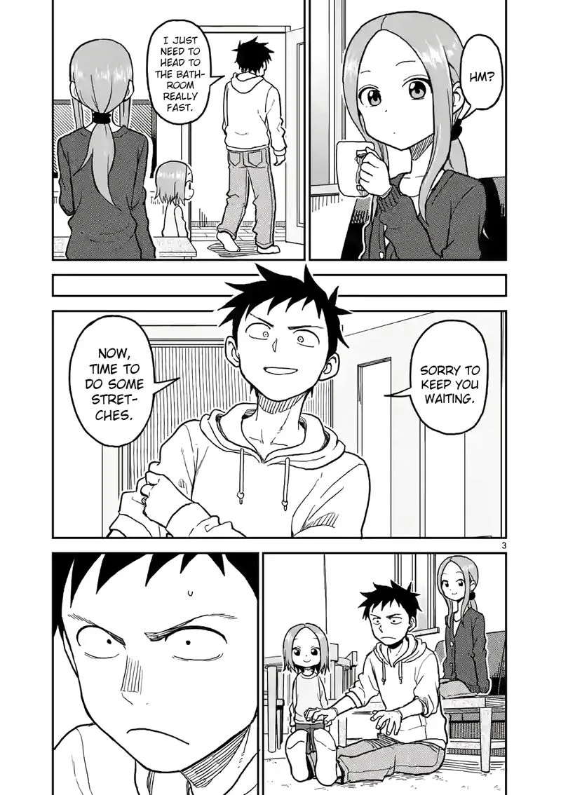 Karakai Jouzu no (Moto) Takagi-san Chapter 115 page 3