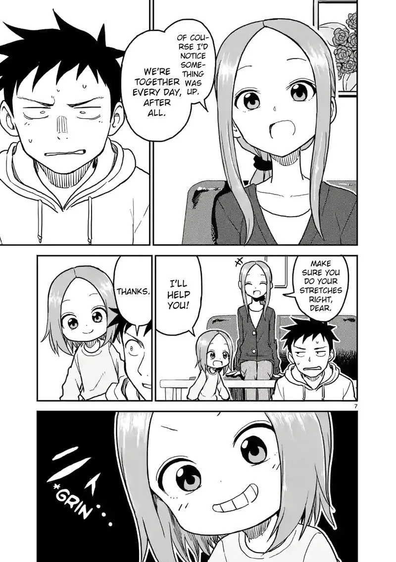 Karakai Jouzu no (Moto) Takagi-san Chapter 115 page 7