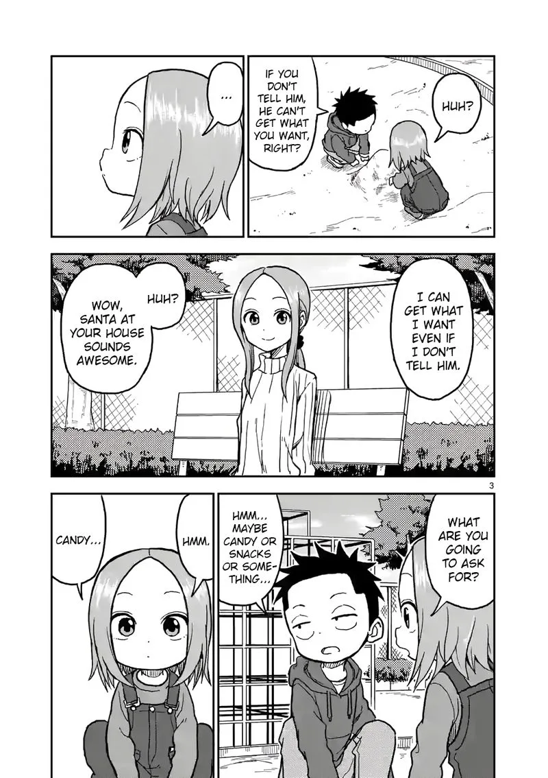 Karakai Jouzu no (Moto) Takagi-san Chapter 116 page 3