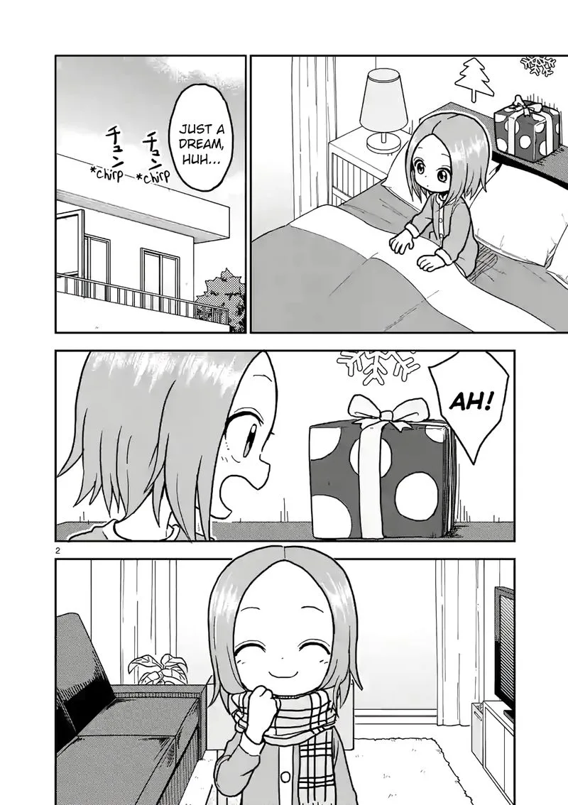 Karakai Jouzu no (Moto) Takagi-san Chapter 117 page 2
