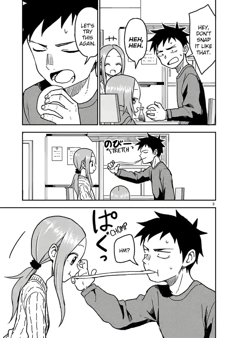 Karakai Jouzu no (Moto) Takagi-san Chapter 118 page 3
