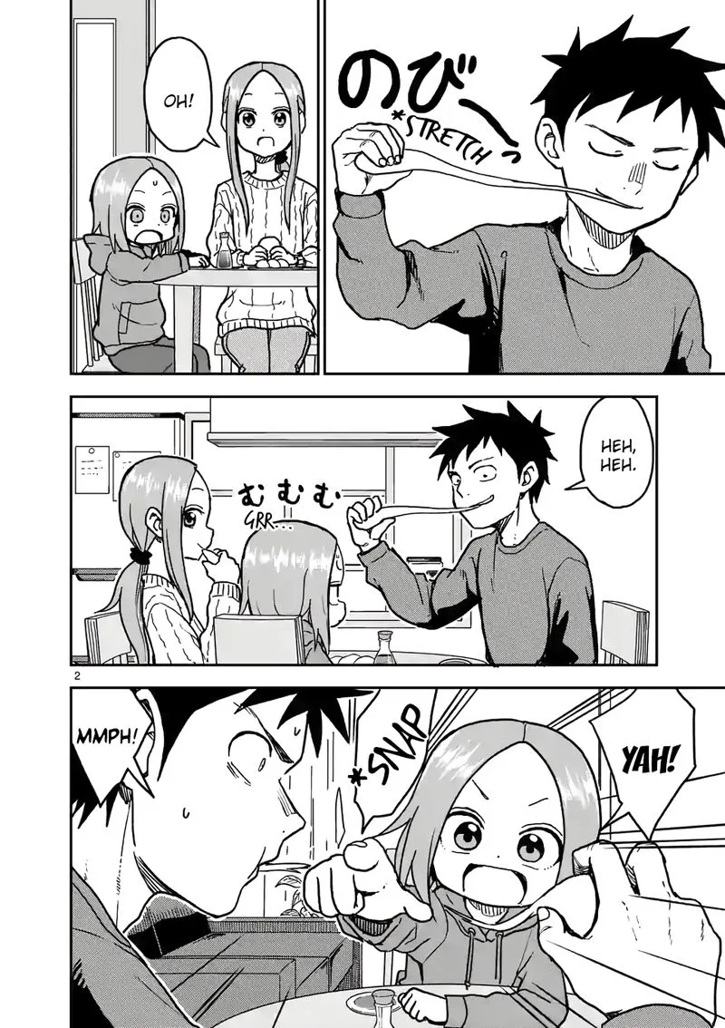 Karakai Jouzu no (Moto) Takagi-san Chapter 118 page 2