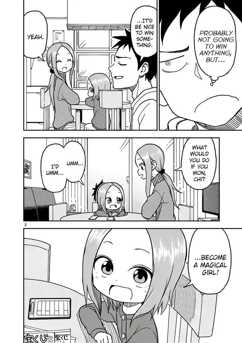 Karakai Jouzu no (Moto) Takagi-san Chapter 119 page 2