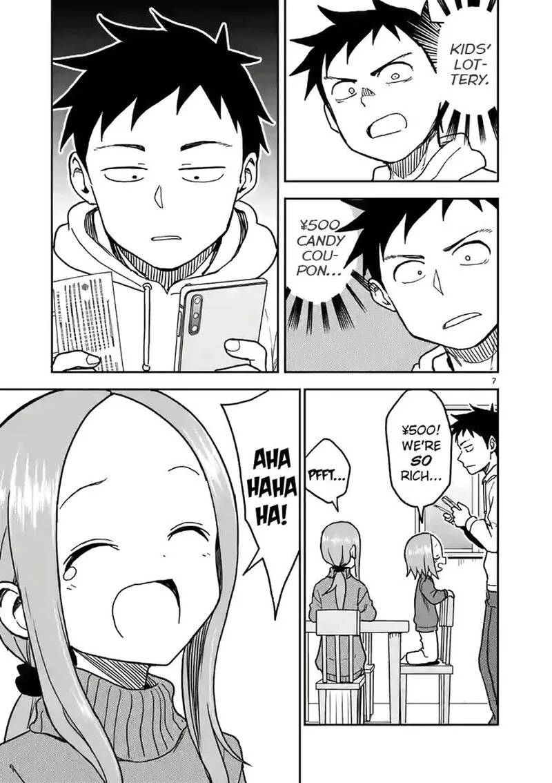 Karakai Jouzu no (Moto) Takagi-san Chapter 119 page 7