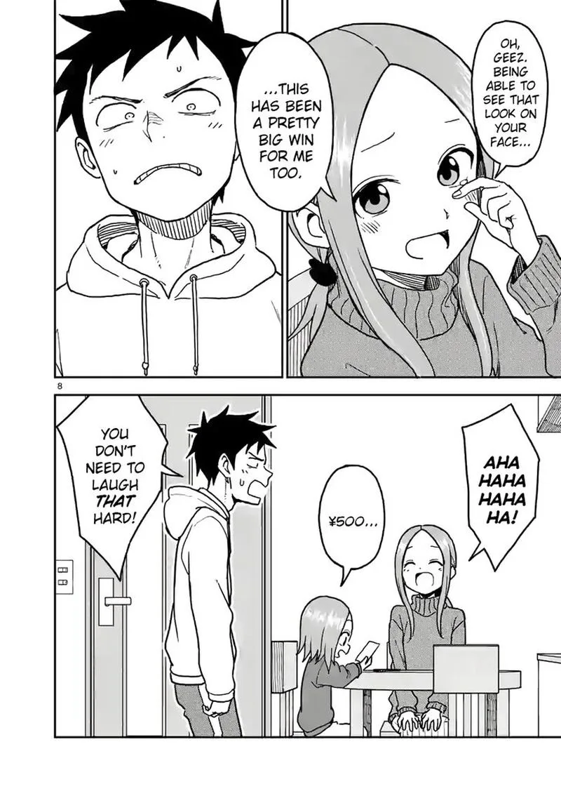 Karakai Jouzu no (Moto) Takagi-san Chapter 119 page 8
