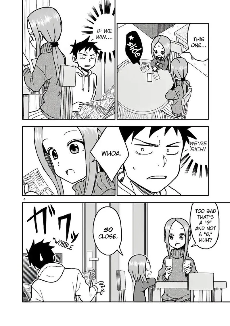 Karakai Jouzu no (Moto) Takagi-san Chapter 119 page 4