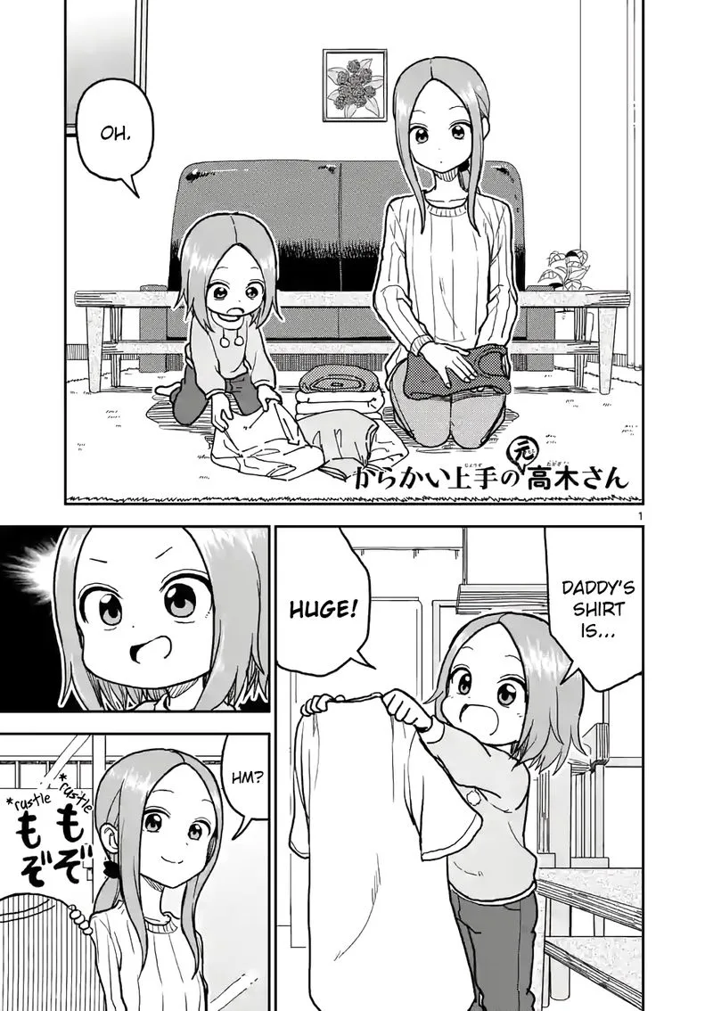 Karakai Jouzu no (Moto) Takagi-san Chapter 120 page 1