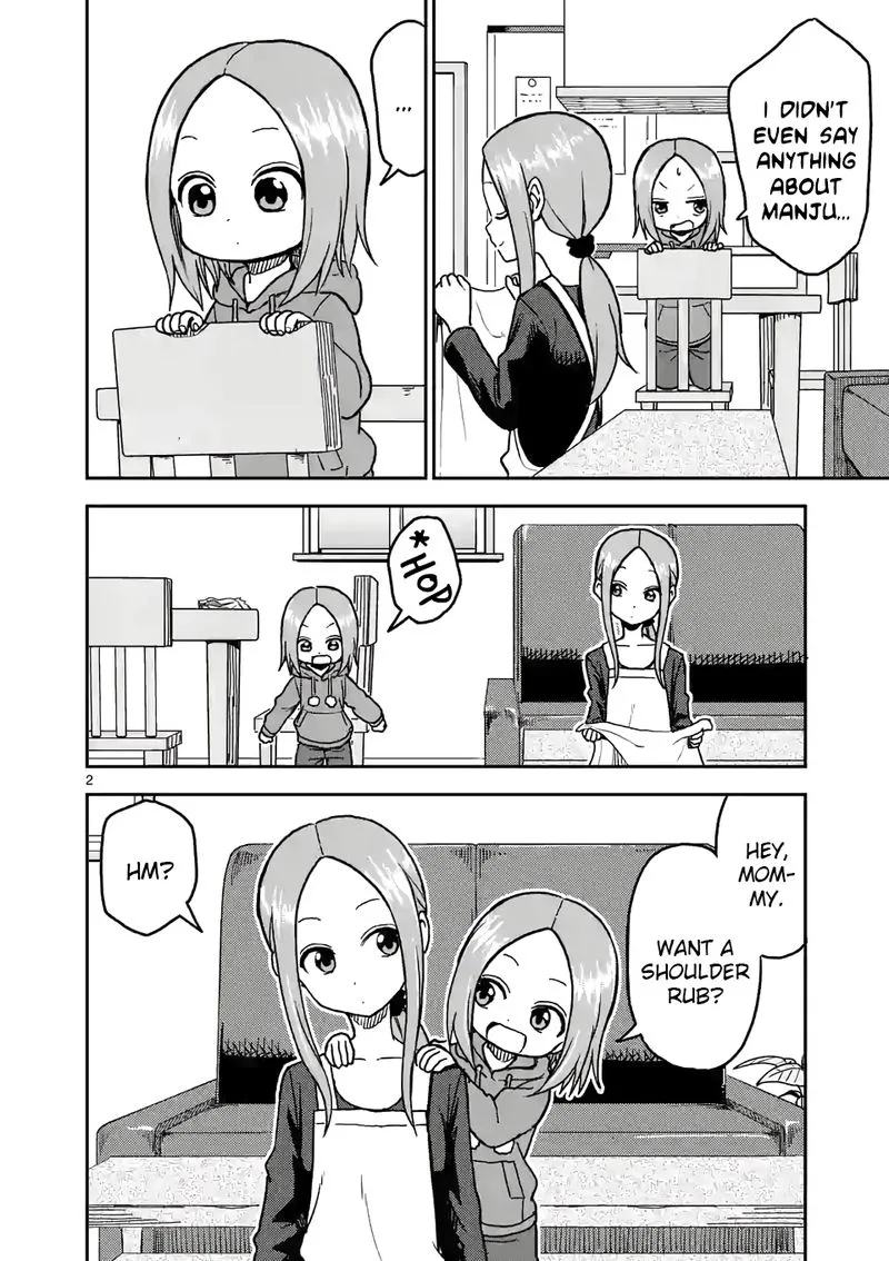 Karakai Jouzu no (Moto) Takagi-san Chapter 121 page 2