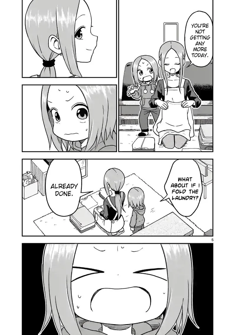 Karakai Jouzu no (Moto) Takagi-san Chapter 121 page 5