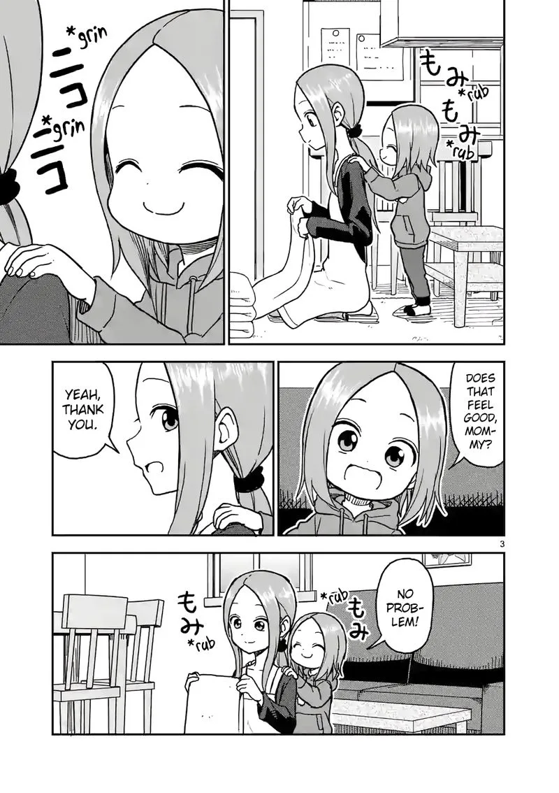 Karakai Jouzu no (Moto) Takagi-san Chapter 121 page 3