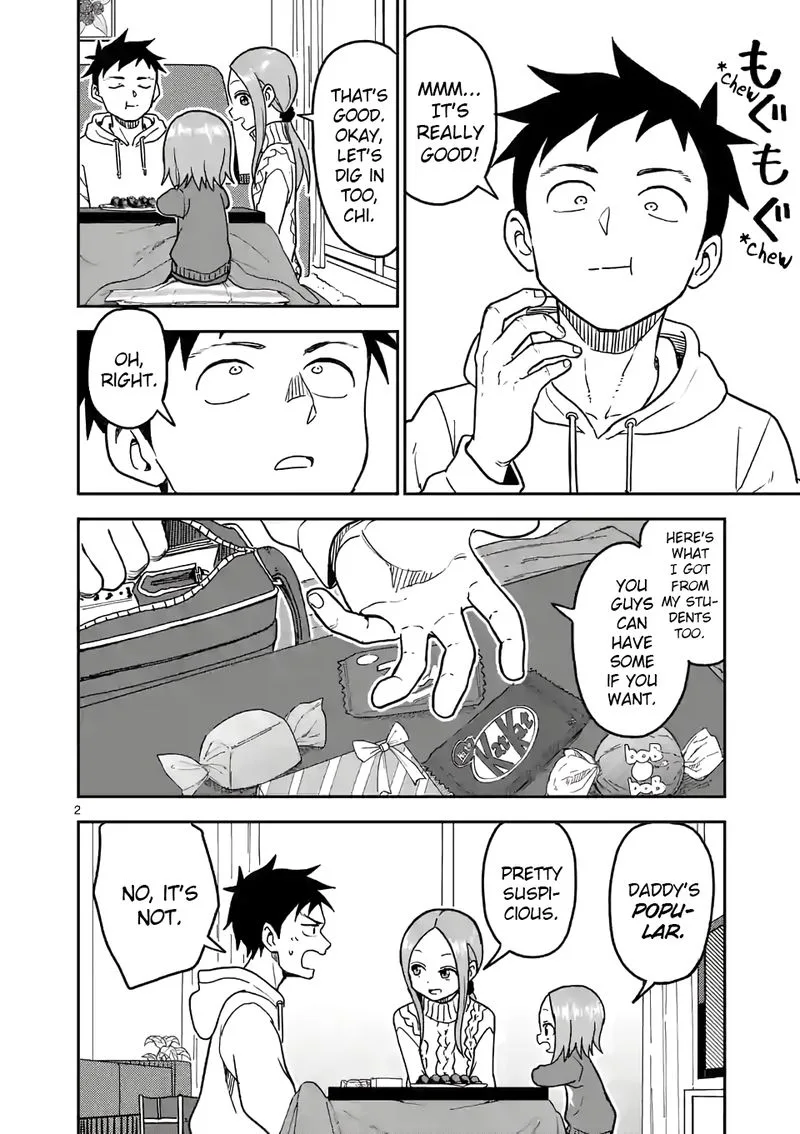 Karakai Jouzu no (Moto) Takagi-san Chapter 122 page 2