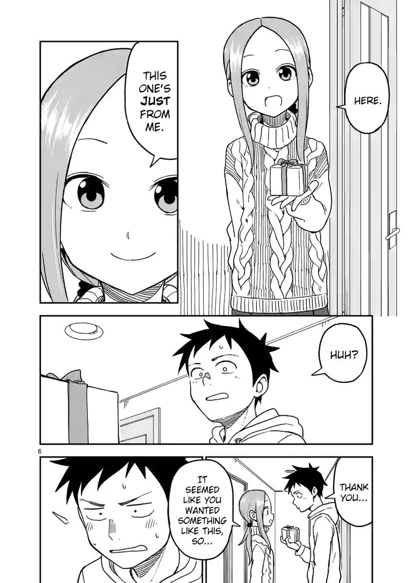 Karakai Jouzu no (Moto) Takagi-san Chapter 122 page 6