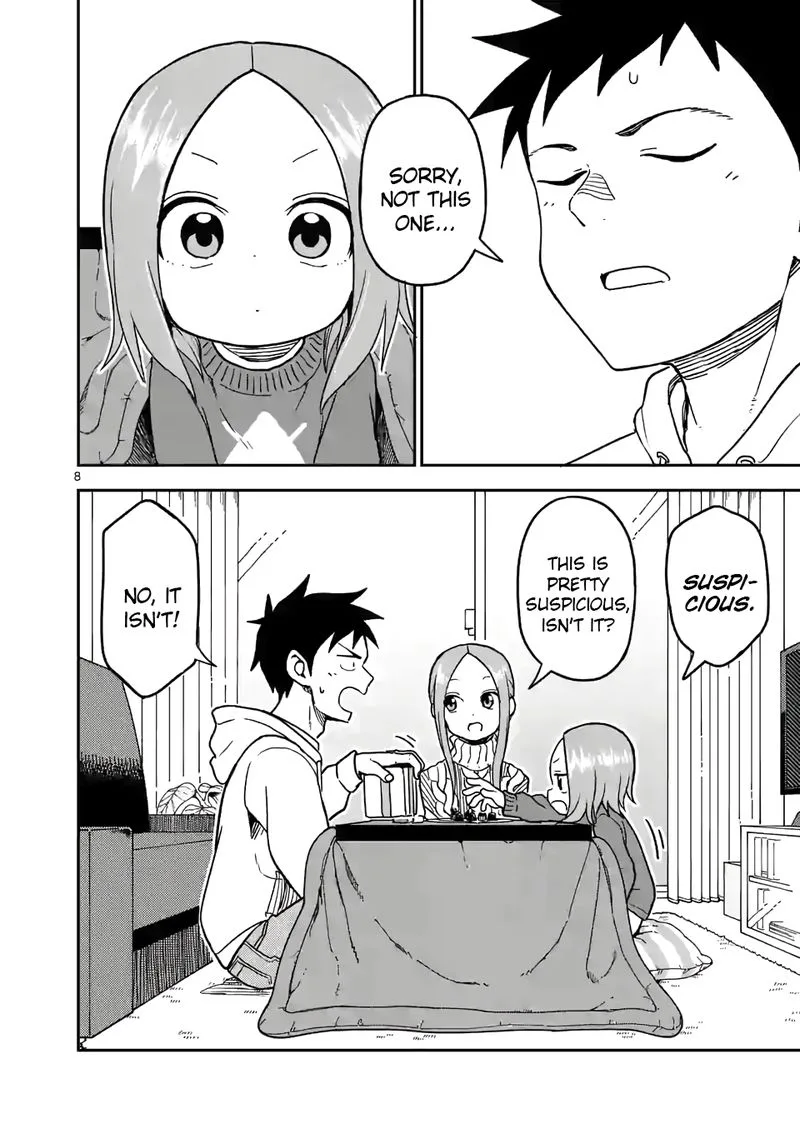 Karakai Jouzu no (Moto) Takagi-san Chapter 122 page 8