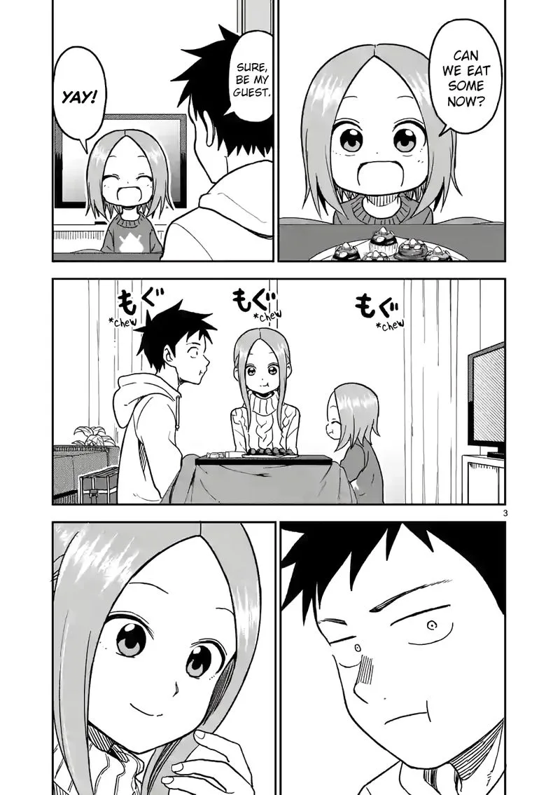 Karakai Jouzu no (Moto) Takagi-san Chapter 122 page 3