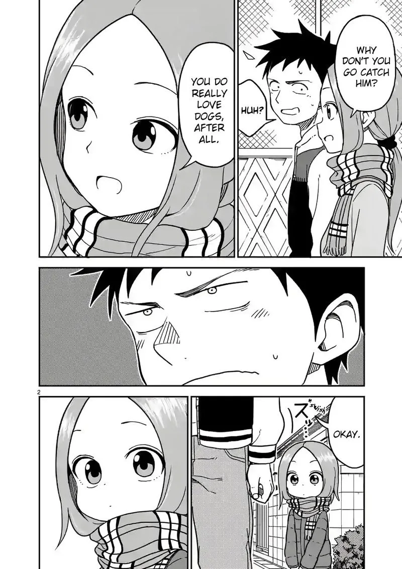 Karakai Jouzu no (Moto) Takagi-san Chapter 123 page 2