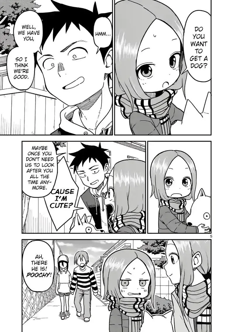 Karakai Jouzu no (Moto) Takagi-san Chapter 123 page 5