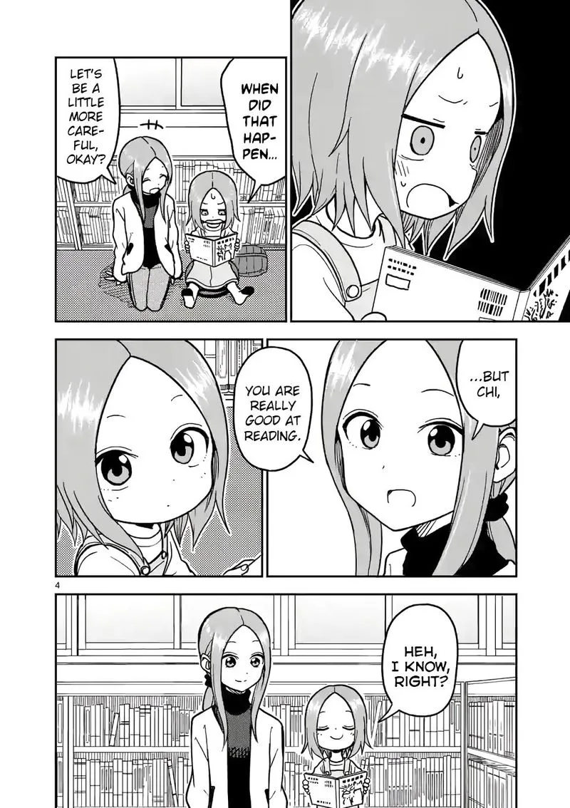 Karakai Jouzu no (Moto) Takagi-san Chapter 124 page 4