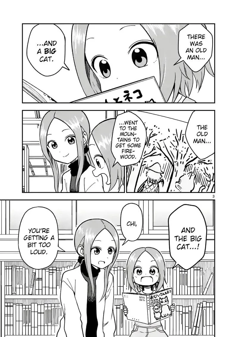 Karakai Jouzu no (Moto) Takagi-san Chapter 124 page 3