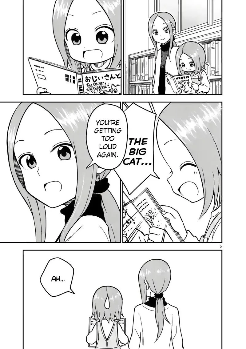 Karakai Jouzu no (Moto) Takagi-san Chapter 124 page 5