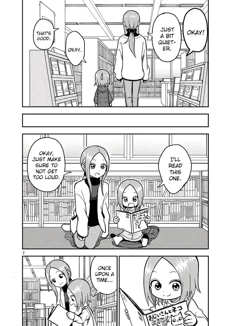 Karakai Jouzu no (Moto) Takagi-san Chapter 124 page 2