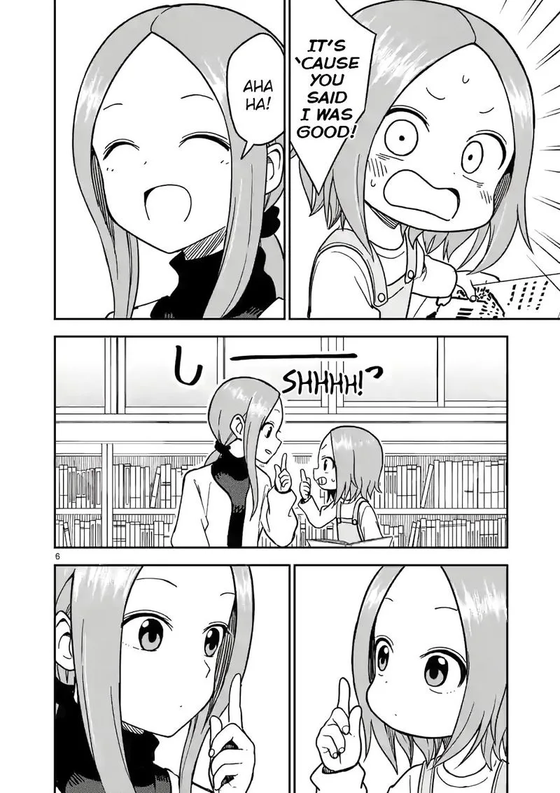 Karakai Jouzu no (Moto) Takagi-san Chapter 124 page 6