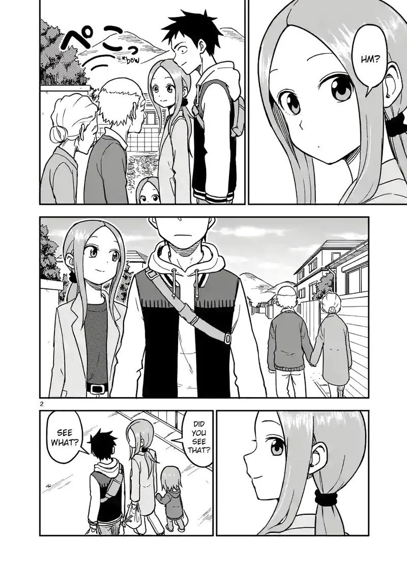 Karakai Jouzu no (Moto) Takagi-san Chapter 125 page 2
