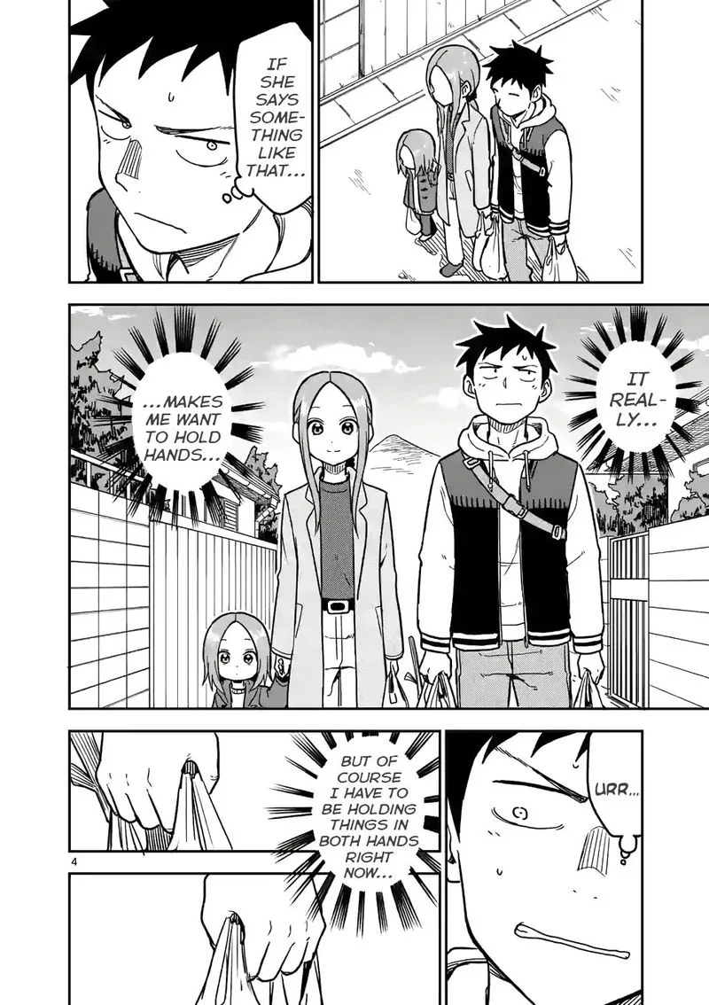 Karakai Jouzu no (Moto) Takagi-san Chapter 125 page 4