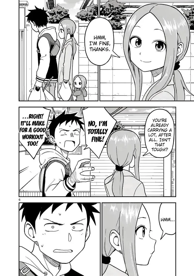 Karakai Jouzu no (Moto) Takagi-san Chapter 125 page 6